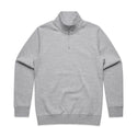 Men's Stencil Half-Zip Crew - 5125