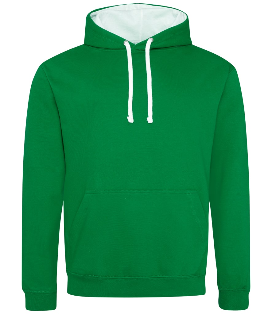 Buy kelly-green-arctic-white College Varsity Hoodie - JH003