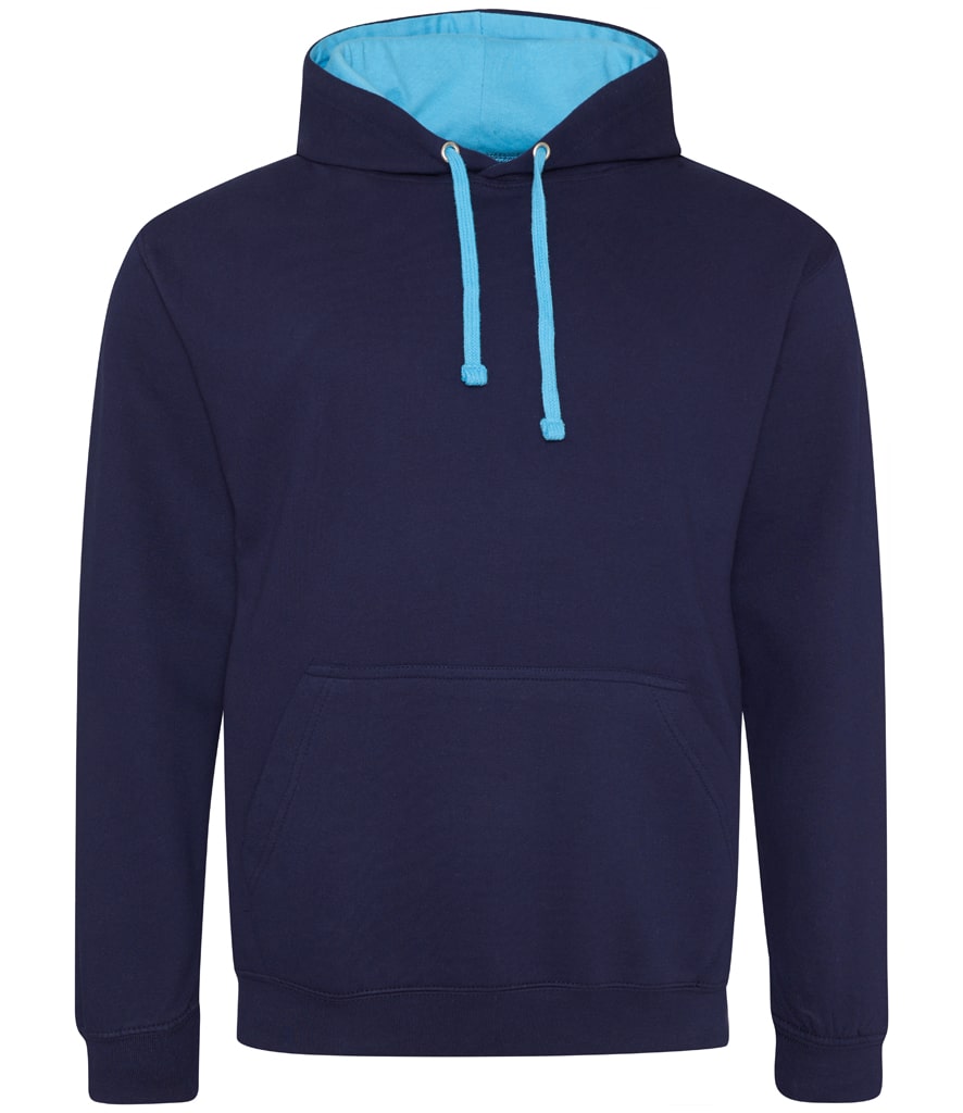 Buy oxford-navy-hawaiian-blue College Varsity Hoodie - JH003