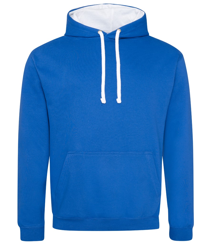 Buy royal-blue-arctic-white College Varsity Hoodie - JH003