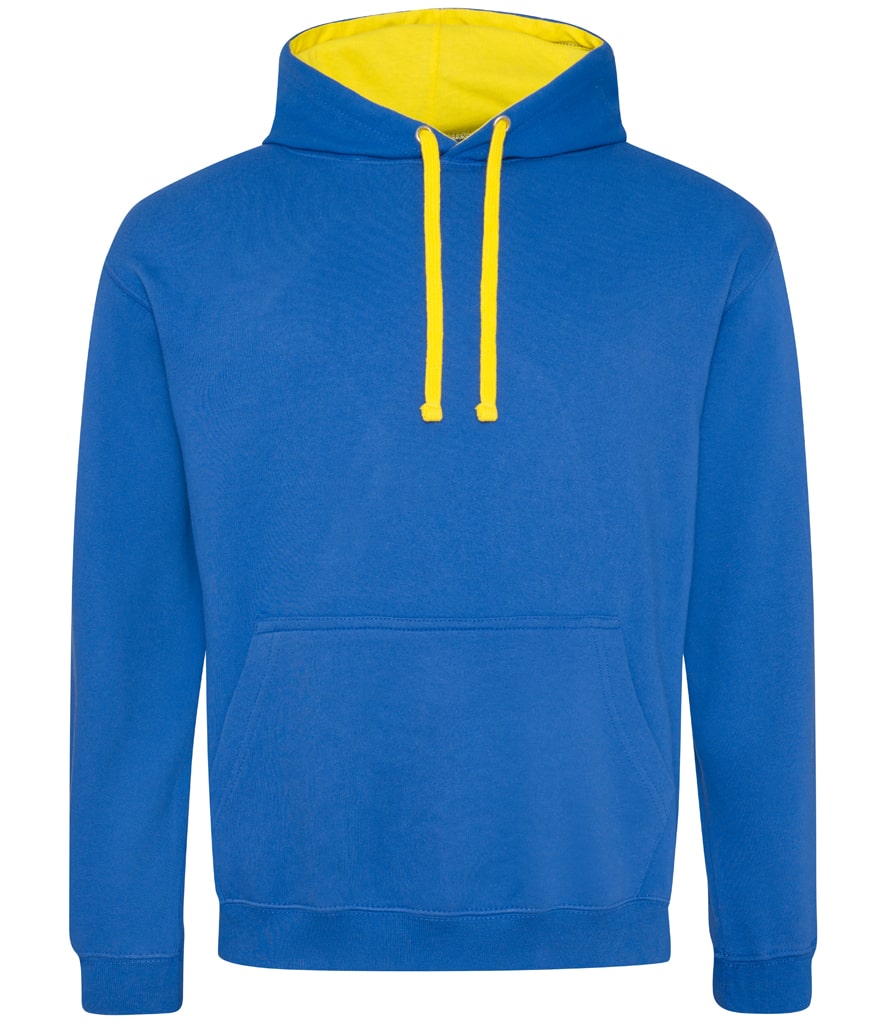 Buy royal-blue-sun-yellow College Varsity Hoodie - JH003