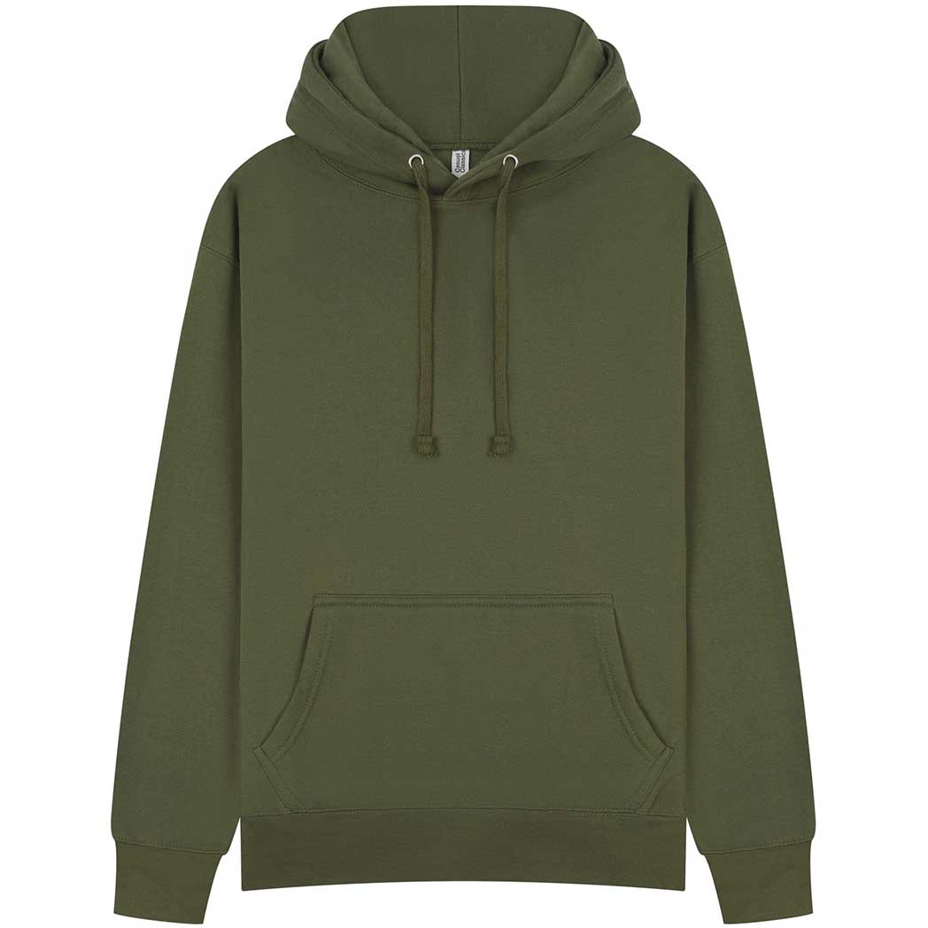 Buy military-green Promo Pullover Hoodie - Colours