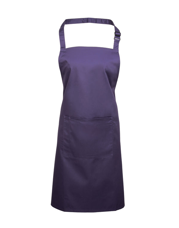 Colours Pocket Bib Apron PR154