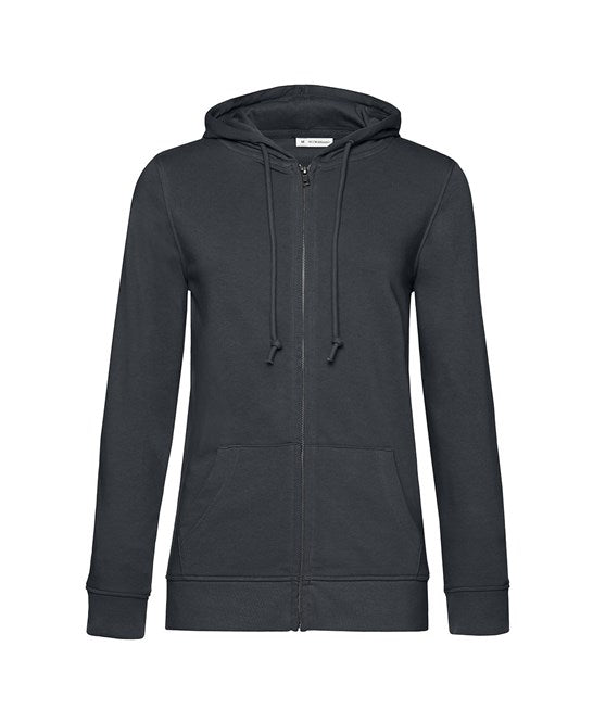 Women's Organic Zipped Hood