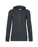 Women's Organic Zipped Hood