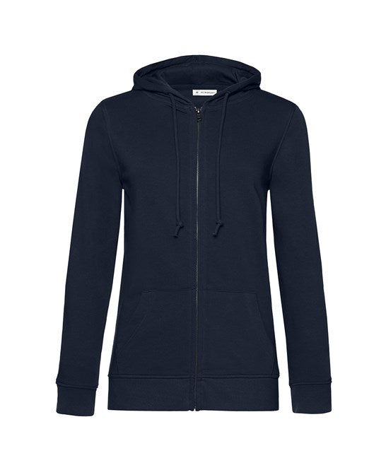 Women's Organic Zipped Hood