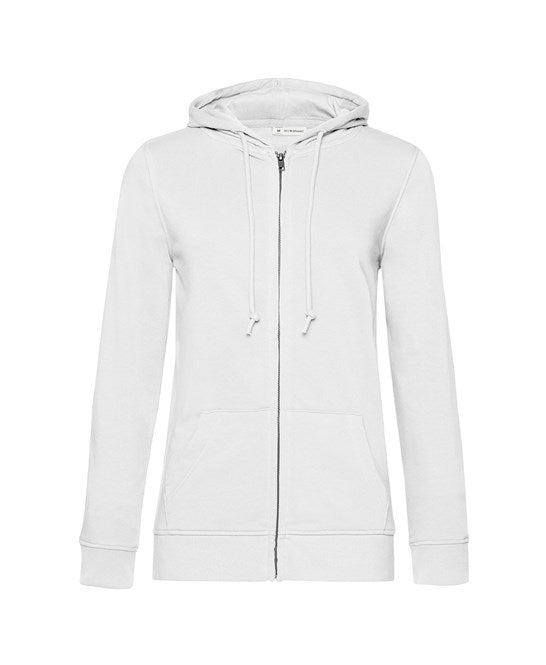 Women's Organic Zipped Hood