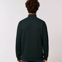 Men's ¼ Zip Trucker Sweatshirt - STSM611