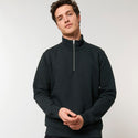 Men's ¼ Zip Trucker Sweatshirt - STSM611