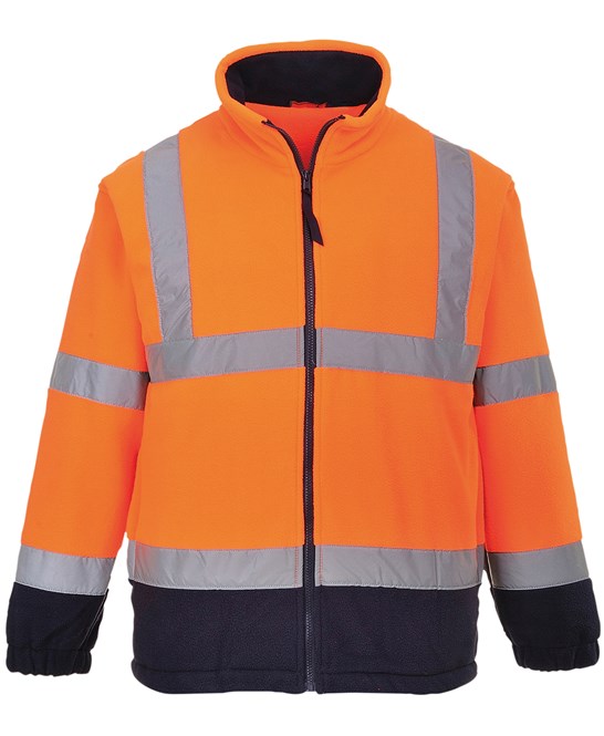 Hi-Vis Mesh-Lined Fleece - F300